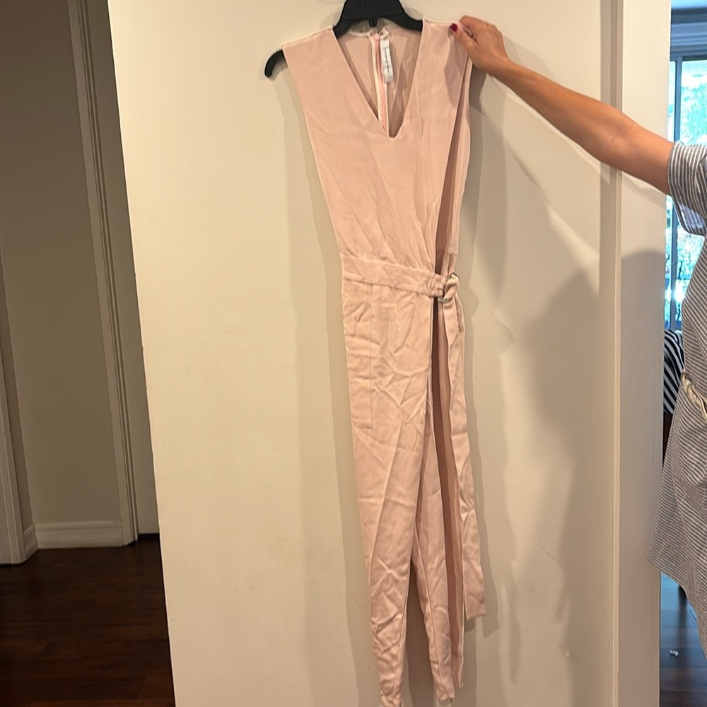 Baby pink jumpsuit
